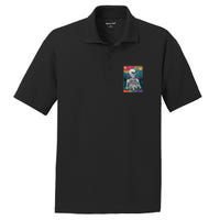 The Pride Retro Hearts Skeletons Lgbtq Month 70s Tarot Card PosiCharge RacerMesh Polo