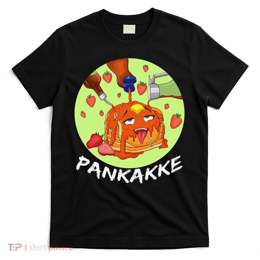 This pancake REALLY loves syrup! Funny anime food pun T-Shirt