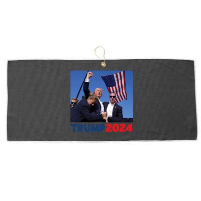 Trump Pa Rally Pennsylvania Rally Trump 2024 Large Microfiber Waffle Golf Towel