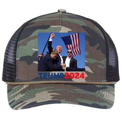 Trump Pa Rally Pennsylvania Rally Trump 2024 Retro Rope Trucker Hat Cap