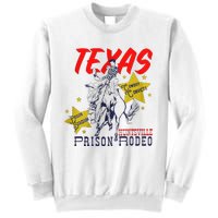 Texas Prison Rodeo Cowboy Western Sweatshirt