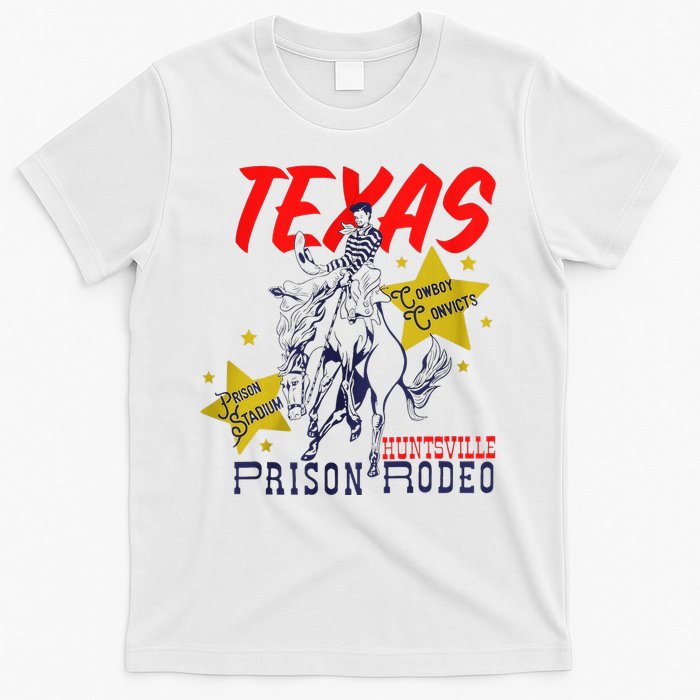 Texas Prison Rodeo Cowboy Western T-Shirt