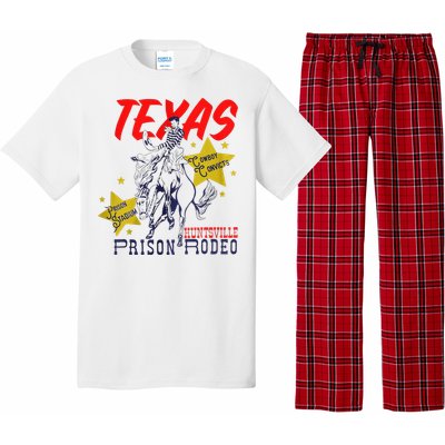 Texas Prison Rodeo Cowboy Western Pajama Set