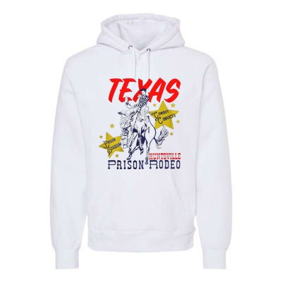 Texas Prison Rodeo Cowboy Western Premium Hoodie