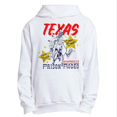 Texas Prison Rodeo Cowboy Western Urban Pullover Hoodie