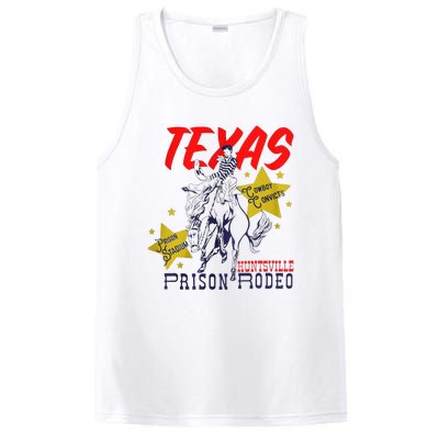 Texas Prison Rodeo Cowboy Western PosiCharge Competitor Tank