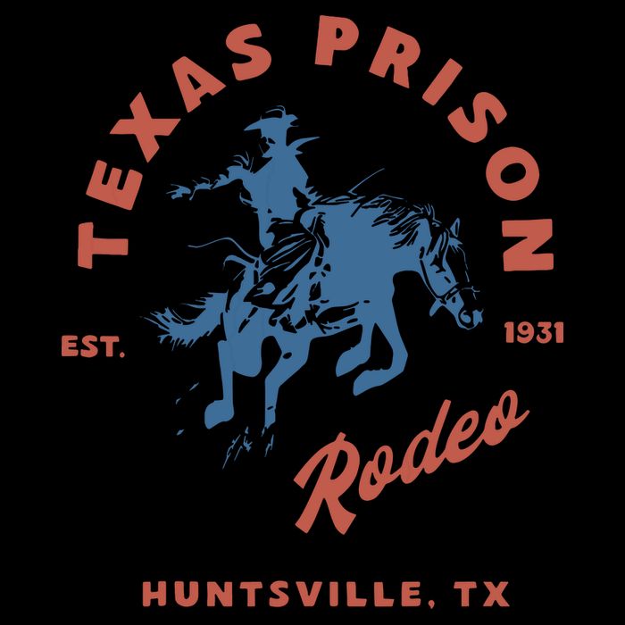 Texas Prison Rodeo Zip Tote Bag