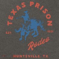 Texas Prison Rodeo Cotton Canvas Backpack