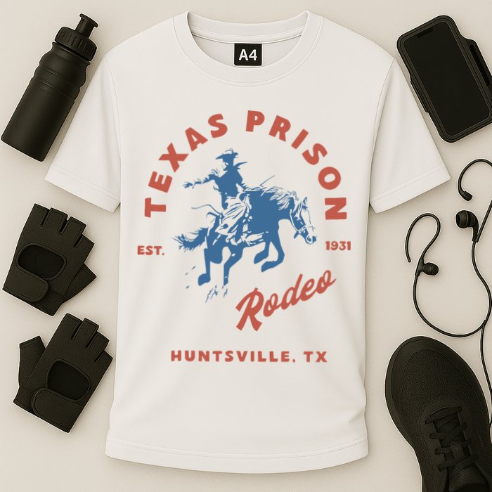 Texas Prison Rodeo Cooling Performance Crew T-Shirt