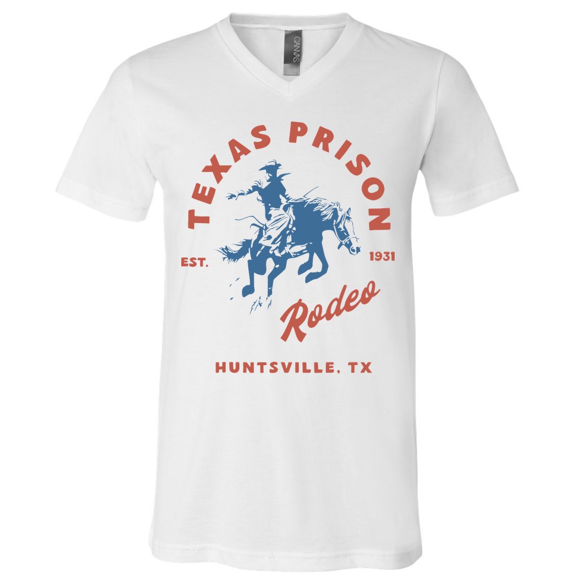 Texas Prison Rodeo V-Neck T-Shirt