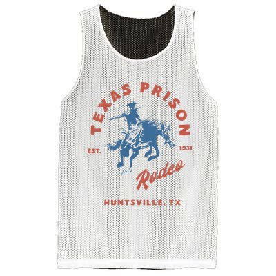 Texas Prison Rodeo Mesh Reversible Basketball Jersey Tank