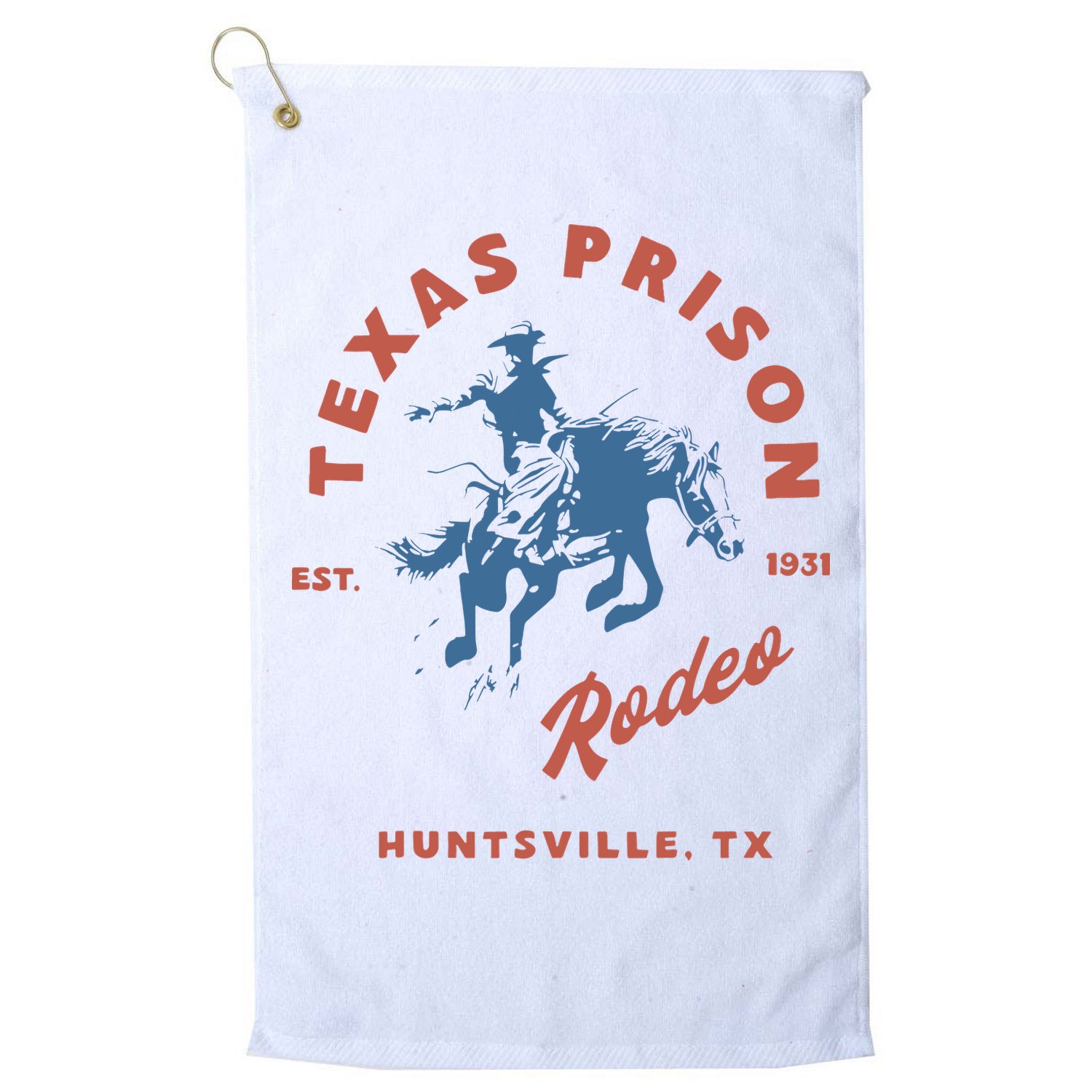 Texas Prison Rodeo Golf Towel