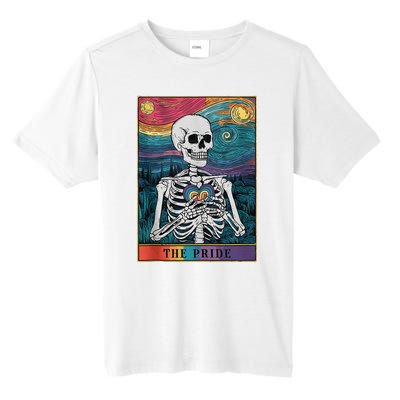 The Pride Retro Hearts Skeletons Lgbtq Month 70s Tall Fusion ChromaSoft Performance T-Shirt