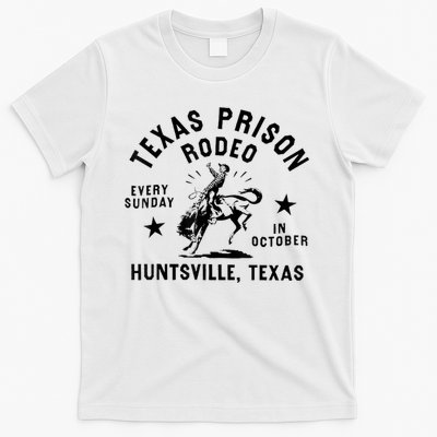 Texas Prison Rodeo Sunday In October Huntsville Texas T-Shirt