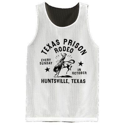 Texas Prison Rodeo Sunday In October Huntsville Texas Mesh Reversible Basketball Jersey Tank