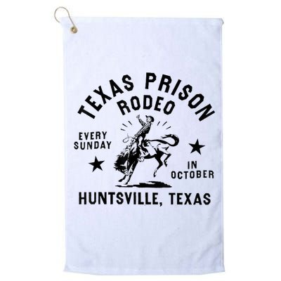 Texas Prison Rodeo Sunday In October Huntsville Texas Golf Towel