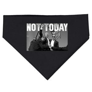 Trump Pennsylvania Rally Shooting Not Today USA-Made Doggie Bandana