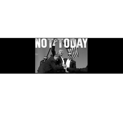 Trump Pennsylvania Rally Shooting Not Today Bumper Sticker