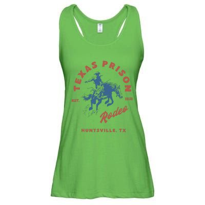 Texas Prison Rodeo Cowboy Western Ladies Essential Flowy Tank