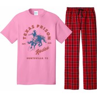 Texas Prison Rodeo Cowboy Western Pajama Set