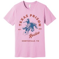 Texas Prison Rodeo Cowboy Western Premium T-Shirt