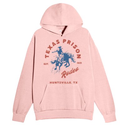 Texas Prison Rodeo Cowboy Western Urban Pullover Hoodie