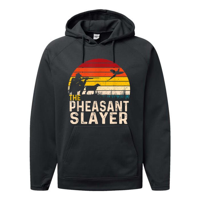 The Pheasant Slayer Vintage Performance Fleece Hoodie