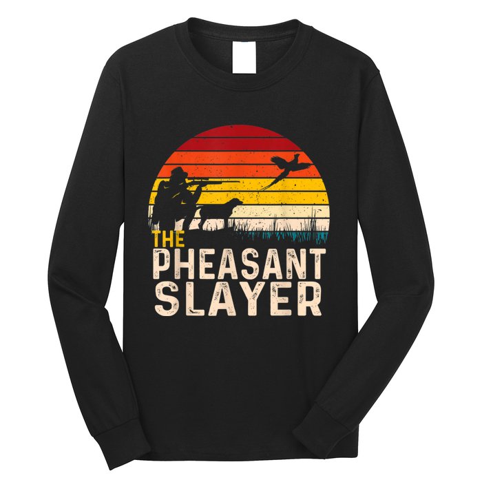 The Pheasant Slayer Vintage Long Sleeve Shirt