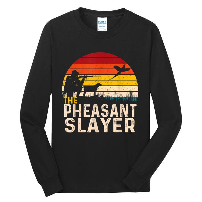 The Pheasant Slayer Vintage Tall Long Sleeve T-Shirt