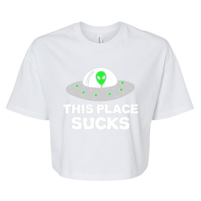 This Place Sucks Bella+Canvas Jersey Crop Tee