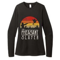 The Pheasant Slayer Vintage Womens CVC Long Sleeve Shirt