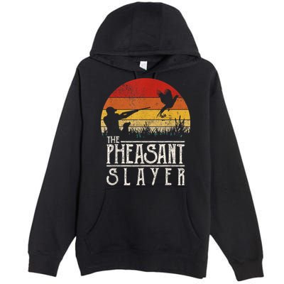 The Pheasant Slayer Vintage Premium Pullover Hoodie