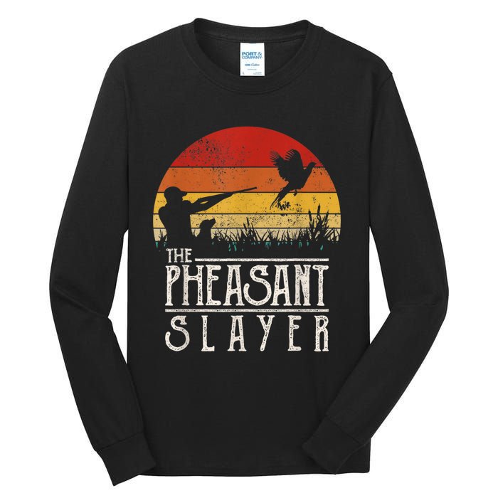 The Pheasant Slayer Vintage Tall Long Sleeve T-Shirt