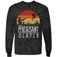 The Pheasant Slayer Vintage Tie-Dye Long Sleeve Shirt