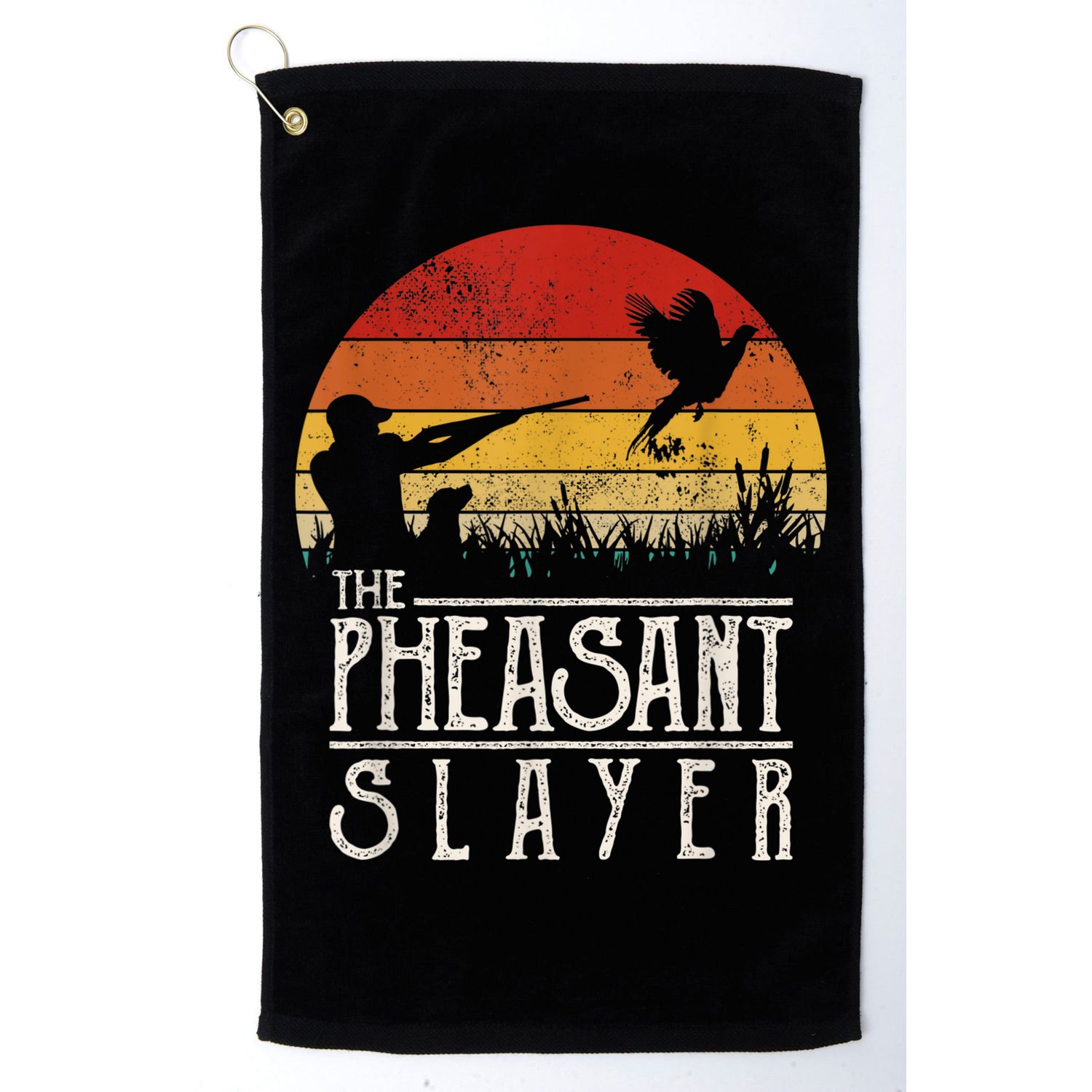 The Pheasant Slayer Vintage Golf Towel