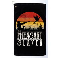 The Pheasant Slayer Vintage Golf Towel
