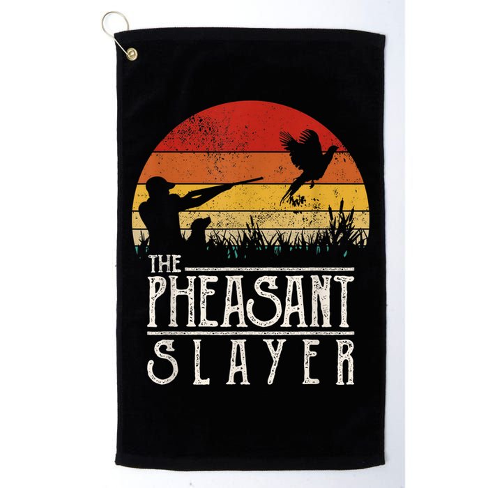 The Pheasant Slayer Vintage Golf Towel