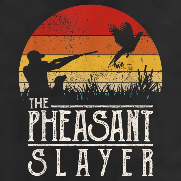 The Pheasant Slayer Vintage Golf Towel