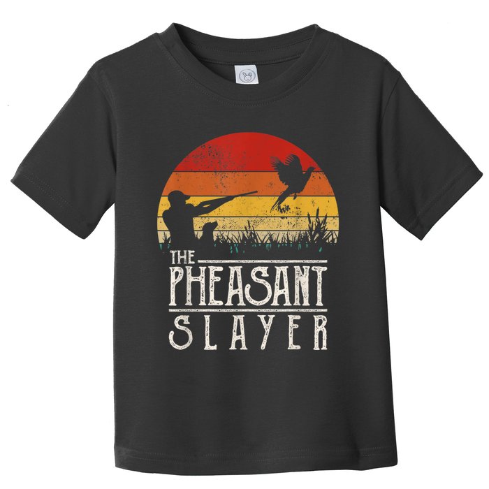 The Pheasant Slayer Vintage Toddler T-Shirt