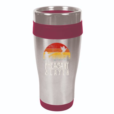 The Pheasant Slayer Vintage 16oz Travel Tumbler