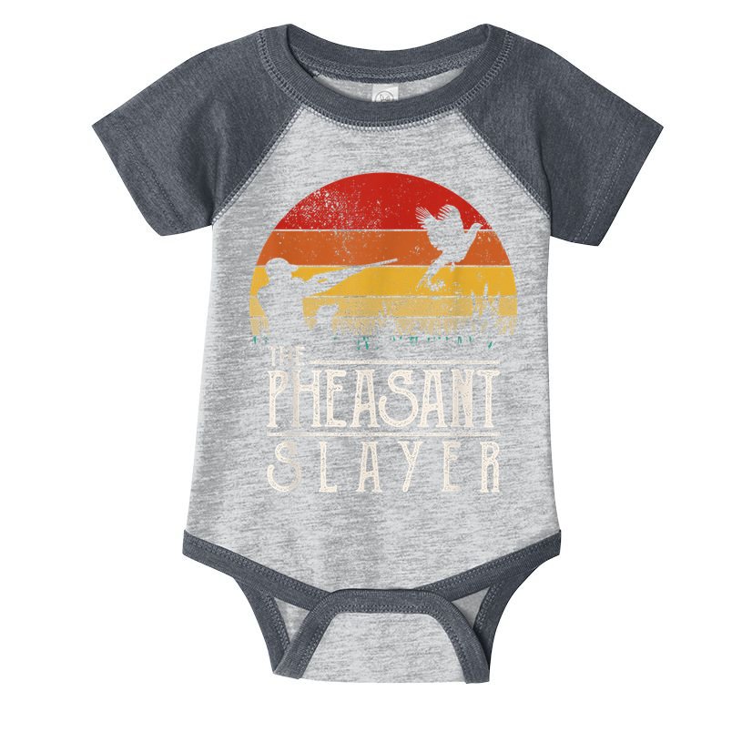 The Pheasant Slayer Vintage Infant Baby Jersey Bodysuit