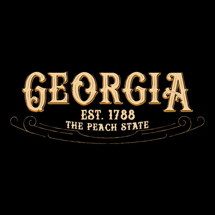 The Peach State Georgia Cooling Performance Crew T-Shirt