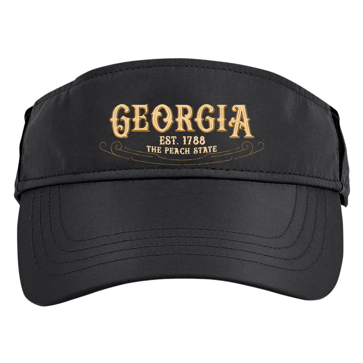 The Peach State Georgia Adult Drive Performance Visor