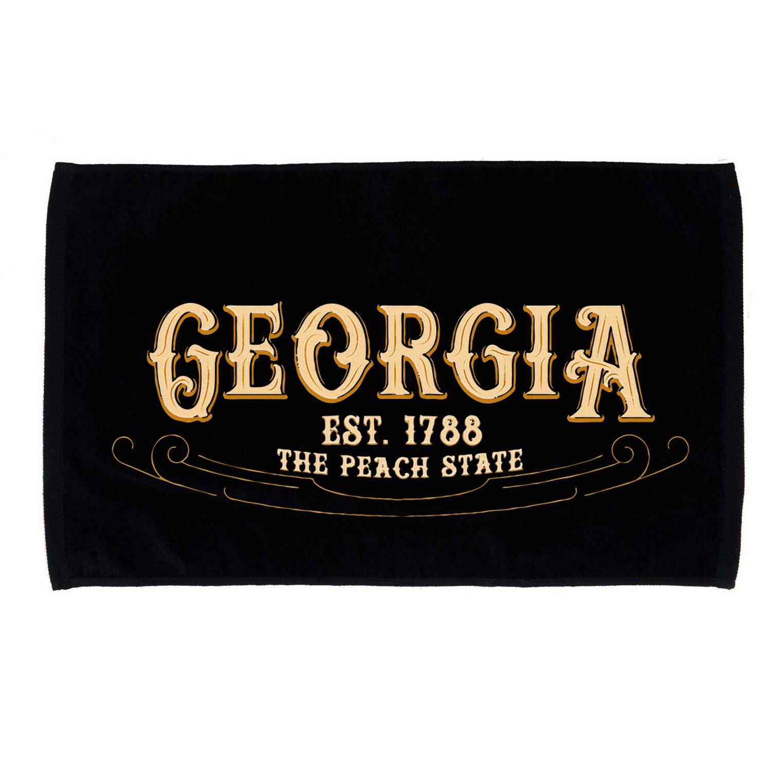 The Peach State Georgia Microfiber Hand Towel