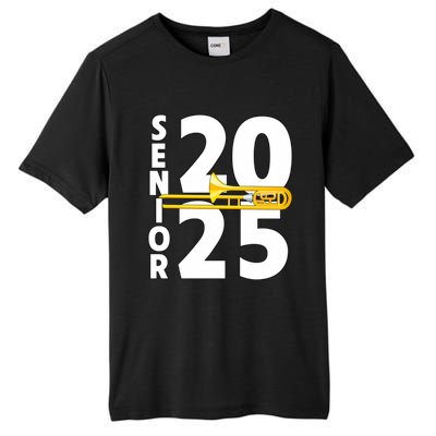 Trombone Player Senior Class Of 2025 Marching Band Student Great Gift Tall Fusion ChromaSoft Performance T-Shirt