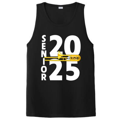 Trombone Player Senior Class Of 2025 Marching Band Student Great Gift PosiCharge Competitor Tank