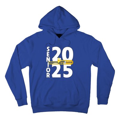 Trombone Player Senior Class Of 2025 Marching Band Student Great Gift Hoodie