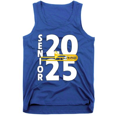 Trombone Player Senior Class Of 2025 Marching Band Student Great Gift Tank Top