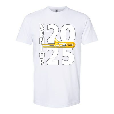 Trombone Player Senior Class Of 2025 Marching Band Student Great Gift Softstyle CVC T-Shirt