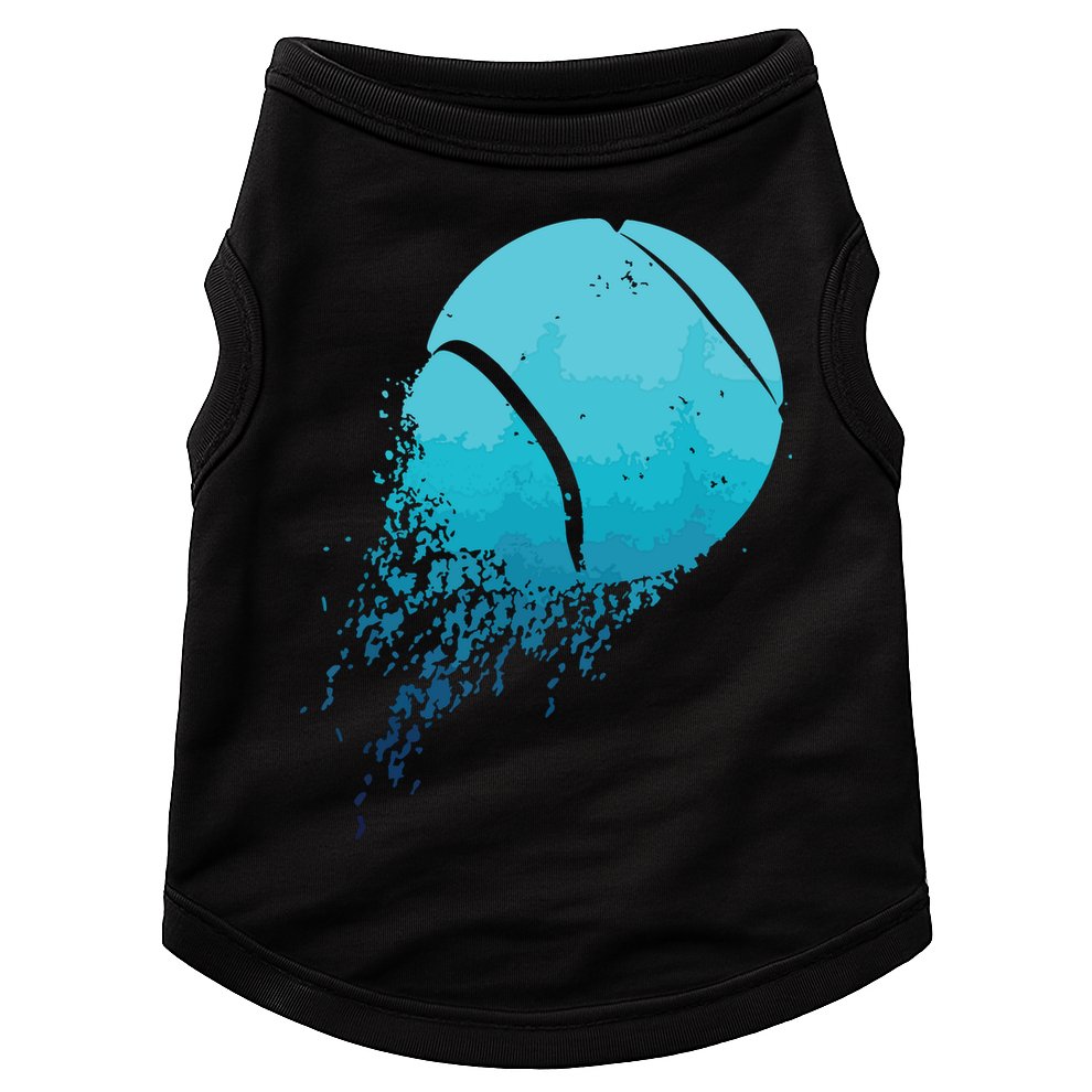 Tennis Player Sports Vintage Tennis Doggie Tank